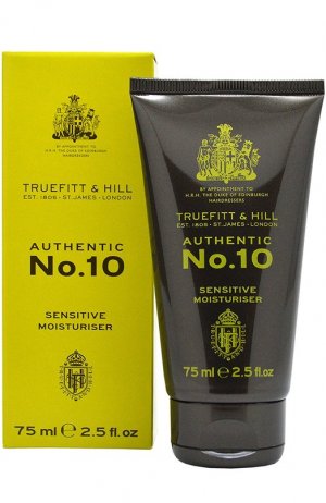 Увлажняющее средство для чувствительной кожи Authentic No.10 (75ml) Truefitt&Hill. Цвет: бесцветный