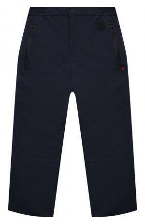 Утепленные брюки Woolrich. Цвет: синий