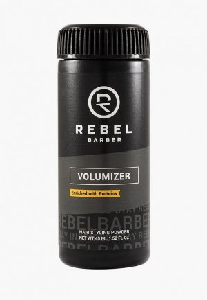 Пудра для укладки Rebel волос BARBER Volumizer 45 г. Цвет: черный