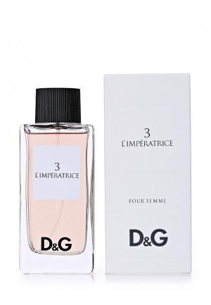 Туалетная вода Dolce&Gabbana 3 L’Imperatrice 100 мл. Цвет: белый