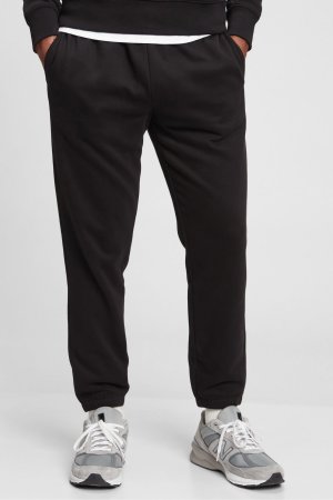 Винтажные мягкие спортивные штаны без застежек Gap, черный GAP
