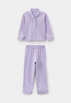 Пижама Cleo. Цвет: фиолетовый
