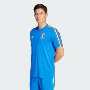 Футболка с 3 полосками Italy DNA ADIDAS, цвет blau Adidas