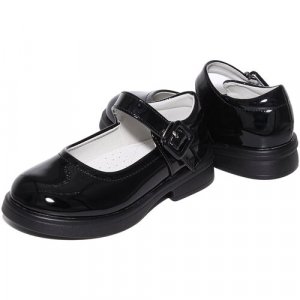 Туфли , размер 28, черный Капитошка. Цвет: черный