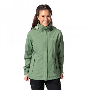 Куртка VAUDE Escape Light Full Zip Rain, зеленый