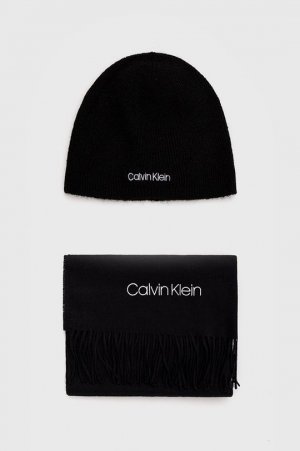 В комплекте с добавлением шерсти , черный Calvin Klein