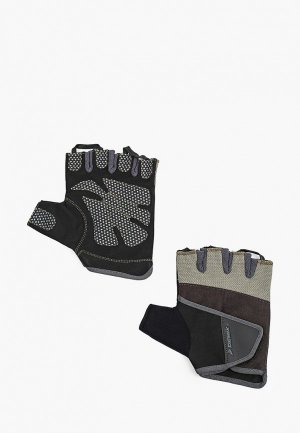 Перчатки для фитнеса Demix. Цвет: хаки