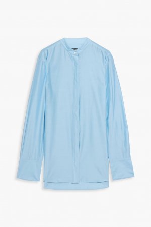 Рубашка из хлопка и шелка Bratt , светло-синий Joseph