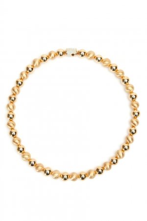 Золотое ожерелье Lauren Rubinski. Цвет: золотой