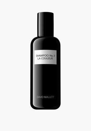 Шампунь David Mallett для окрашенных волос Shampoo No. 3 La Couleur, 250 мл. Цвет: прозрачный