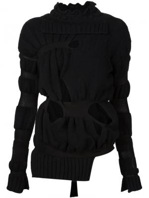 Cut-out sweater Helen Lawrence. Цвет: чёрный