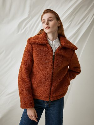 Женские куртки терракотовые — Купить в интернет-магазине с доставкой —LikeWear.ru
