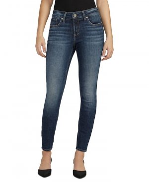 Женские джинсовые джинсы скинни Elyse Comfort-Fit , синий Silver Jeans Co.
