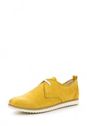 Ботинки Marco Tozzi. Цвет: желтый
