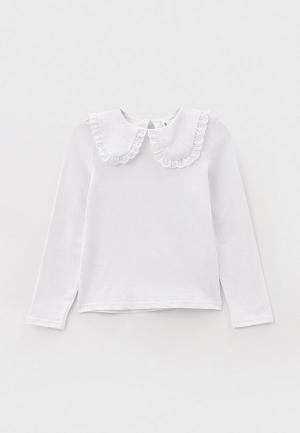 Блуза Acoola с длинным рукавом. Цвет: белый