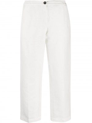 Укороченные брюки Sparus Massimo Alba. Цвет: белый