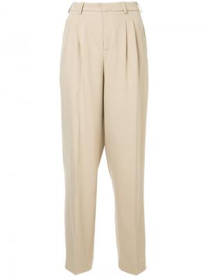 Широкие брюки Seya.. Цвет: коричневый