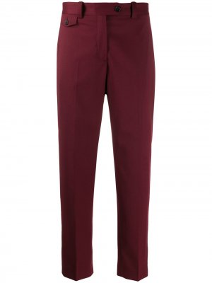 Укороченные брюки Calvin Klein. Цвет: красный