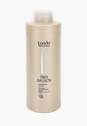 Шампунь Londa Professional FIBER INFUSION, для восстановления волос, 1000 мл. Цвет: прозрачный