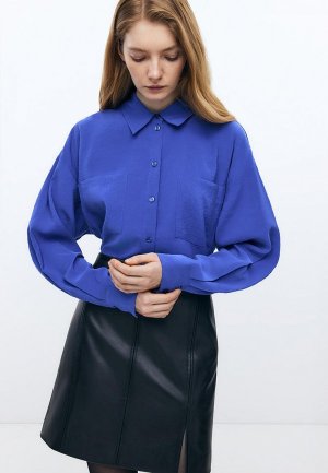 Блуза Baon. Цвет: синий