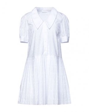 Короткое платье KAOS. Цвет: белый