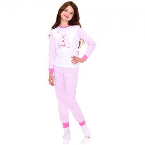 Пижама для девочек арт 11312-1, р.28 N.O.A.. Цвет: розовый