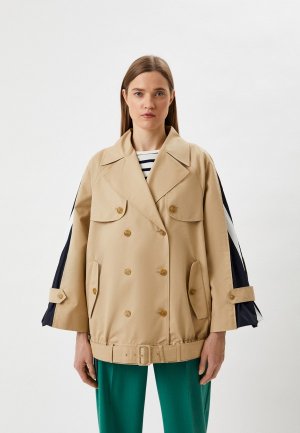 Куртка Weekend Max Mara LACCIO. Цвет: бежевый