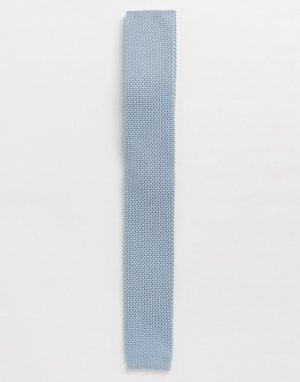 Трикотажный галстук -Синий French Connection
