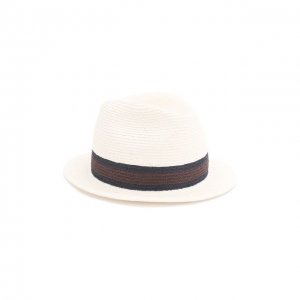 Шляпа Fedora Ermenegildo Zegna. Цвет: белый