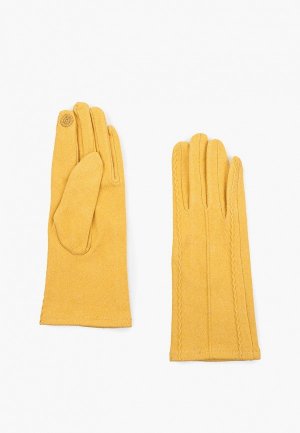 Перчатки Havvs. Цвет: желтый