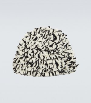 Текстурированная шапка из шерсти , разноцветный Bode