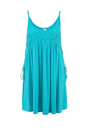 Платье пляжное Seafolly. Цвет: голубой