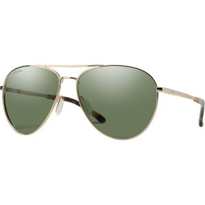 Поляризованные солнцезащитные очки layback , цвет gold/chromapop polarized gray green Smith