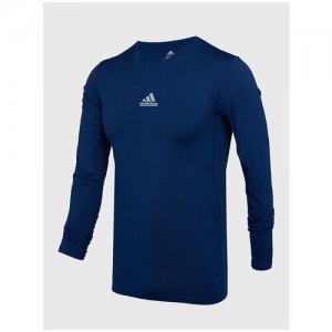 Белье футболка Adidas TF LS Top GU7338, р-р M, Темно-синий. Цвет: синий