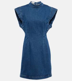 Джинсовое мини-платье nina , синий Isabel Marant
