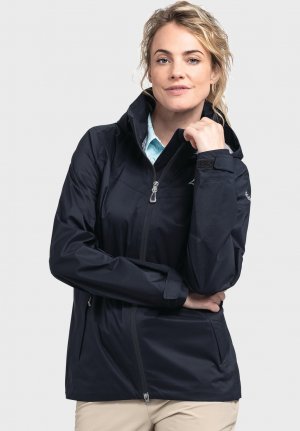 Дождевик/водоотталкивающая куртка AIPLSPITZ , цвет blau Schöffel