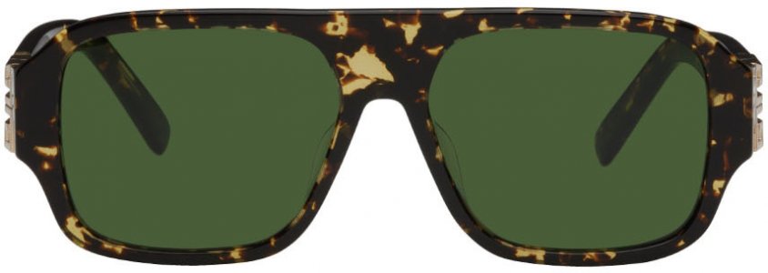 Черепаховые солнцезащитные очки GV40007U Givenchy