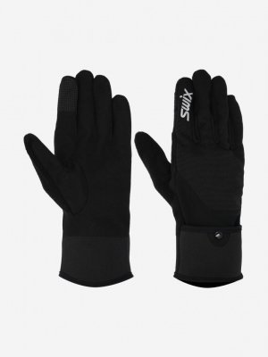 Перчатки Atlasx, Черный Swix. Цвет: черный