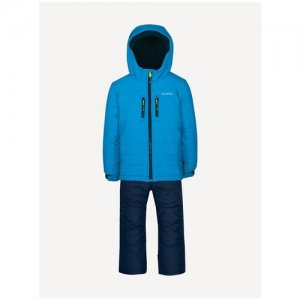 Комплект для мальчика (куртка, полукомбинезон), Gusti, GW21BS457-ORANGE, размер 3Х/101 GUSTI. Цвет: оранжевый/черный