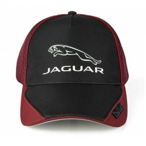 Бейсболка Leaper Mesh Back Cap, Black/Red Jaguar. Цвет: бордовый/черный