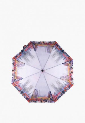 Зонт складной Zenden. Цвет: фиолетовый