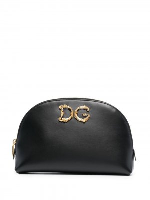 Декорированный клатч Dolce & Gabbana. Цвет: черный