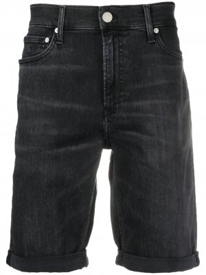 Джинсовые шорты Calvin Klein Jeans. Цвет: черный