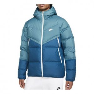 Пуховик As Sportswear Sf Windrunner Hd Jkt 'Blue', синий Nike