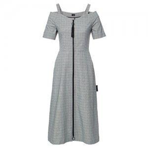Платье , размер 36, серый NOLO. Цвет: серый