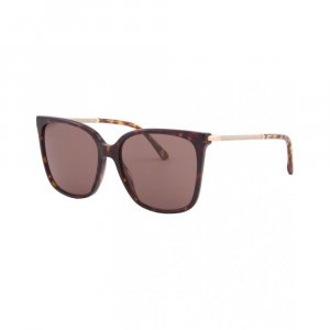 Женские солнцезащитные очки SCILLA S 57мм коричневые Jimmy Choo