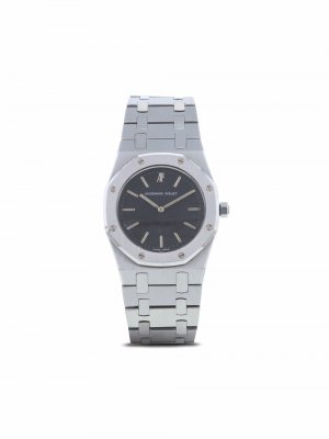 Наручные часы Royal Oak pre-owned 33 мм 1980-х годов Audemars Piguet. Цвет: черный