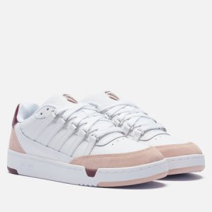 Женские кроссовки Set Pro K-SWISS. Цвет: белый