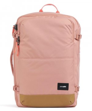 Дорожный рюкзак Go 34L из переработанного полиэстера, розовый Pacsafe