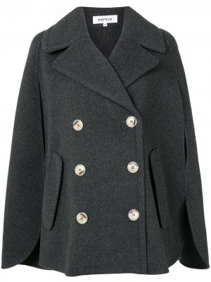Двубортный пиджак Enföld. Цвет: серый